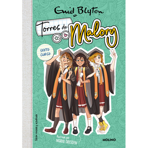 Torres De Malory 6 Ultimo Curso Nueva Edicion Con Contenido, De Enid Blyton. Editorial Molino, Tapa Blanda En Español, 2023