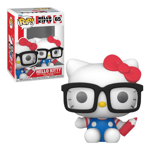 Funko Pop Hello Kitty Nerd #65 Pop! ¡Hola Kitty!