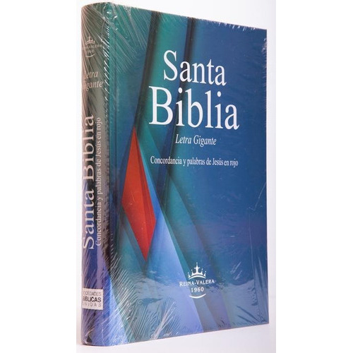Biblia Grande Letra Gigante Rvr1960 Tapa Dura, De Reina Valera 1960. Editorial Sociedad Bíblica De México, Tapa Dura En Español, 2014