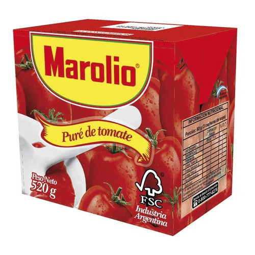 Tomate Marolio Pure 520 Gramos