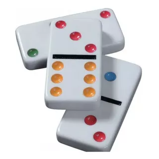 Juego De Domino En Colores Int 98405 Original Spin Master 