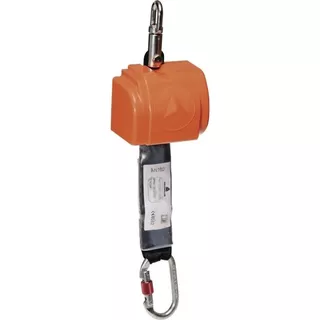 Retractil Deltaplus Minibloc Cinta 2,5 Metros Color Naranja