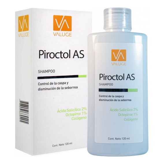 Piroctol As Shampoo Dermatitis Seborreica Anticaspa 120ml 