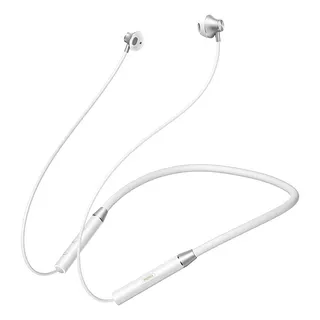 Audífonos Inalámbricos Banda En Cuello Deportivos Bluetooth Color Blanco
