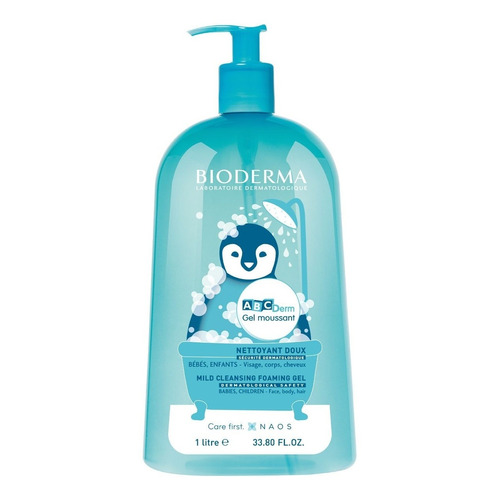 Bioderma Abcderm Gel Limpiador Espumoso Para Bebés