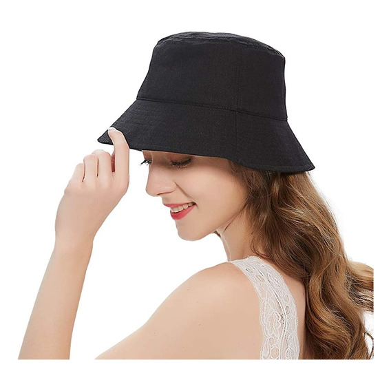 Gorro Pesquero Pescador Bucket Hat Doble Faz Unisex Sol