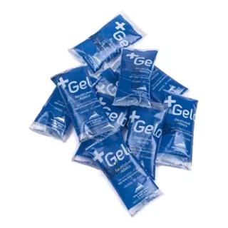 Gelo-x Reutilizável Flexível +gelo 15g Kit Com 500 Un