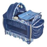 Cuna Corral Travel Elite Bebesit Color Azul