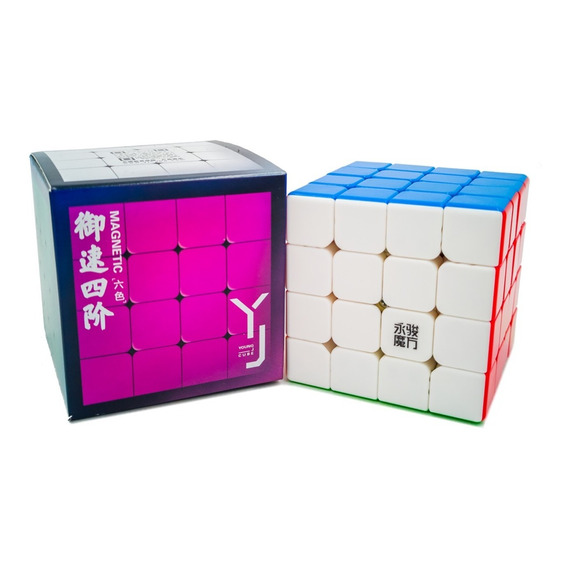 Cubo Rubik Yj Yusu 4x4 V2 Magnético Original + Regalo