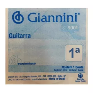 Encordado De Guitarra Electrica Giannini Geegst10