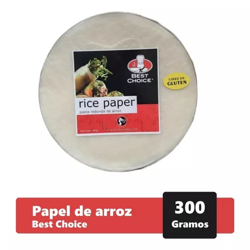 Papel de Arroz - 300 gr - El Mercadito Saludable