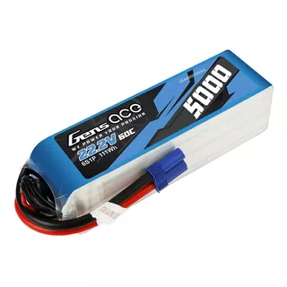Baterías Lipo Gens Ace 6s 5000 Mah 22,2 V 60 C Ec5