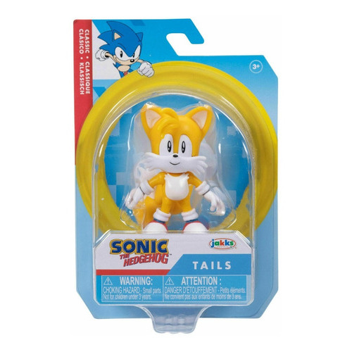 Figura Articulada De Tails - Sonic The Hedgehog Jakks