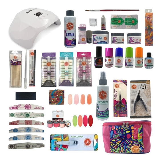 Kit Queen Mc Nails. Uñas Acrílicas. Elige Acrílico. 37 Pzs