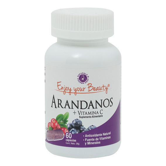 Arándanos + Vitamina C 740mg X 60 Capsulas