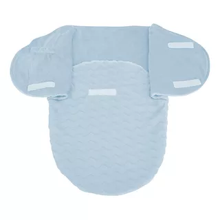 Saco De Dormir Buba Para Bebê Super Confortável E Ajustável Cor Azul