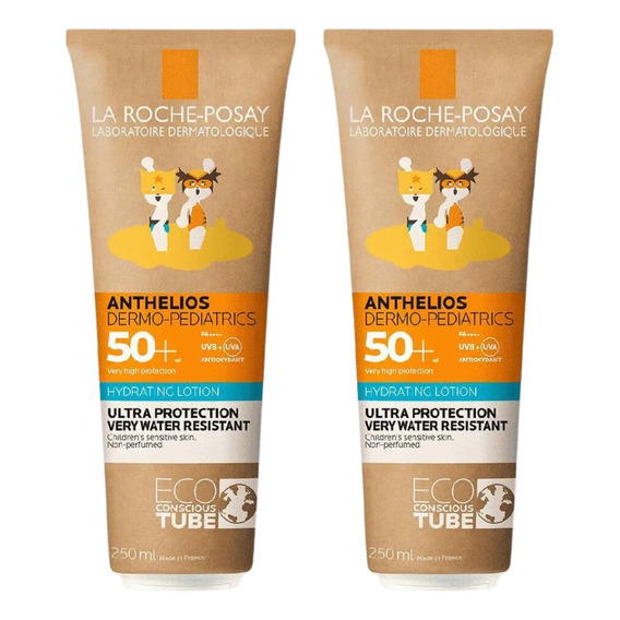 Combo X2 La Rocheposay Anthelios Fps50+dermopediatrico 250ml