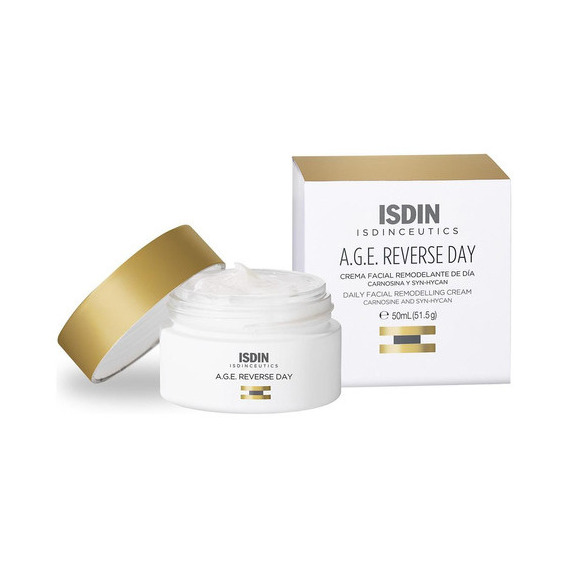 Crema A.G.E Reverse Isdin Isdinceutics para piel todos los tipos de piel de 50mL/51.5g