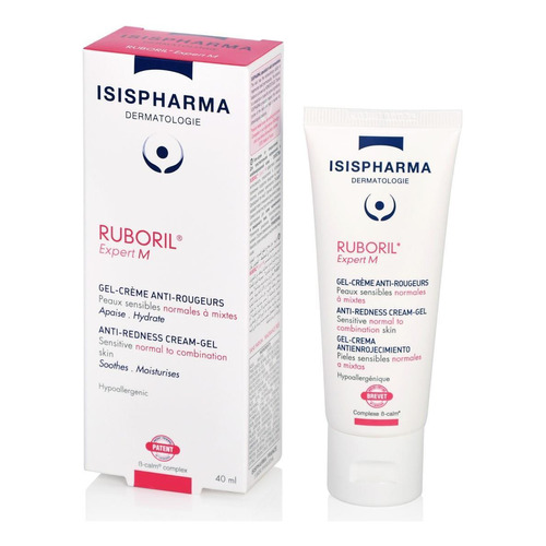 Isispharma Ruboril Expert M 40ml Gel-crema Momento de aplicación Día/Noche Tipo de piel Mixta
