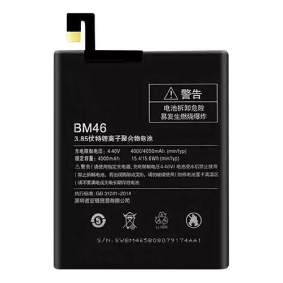 Bateria Para Xiaomi Bm46 Para Redmi Note 3 Pro Mi Note 3