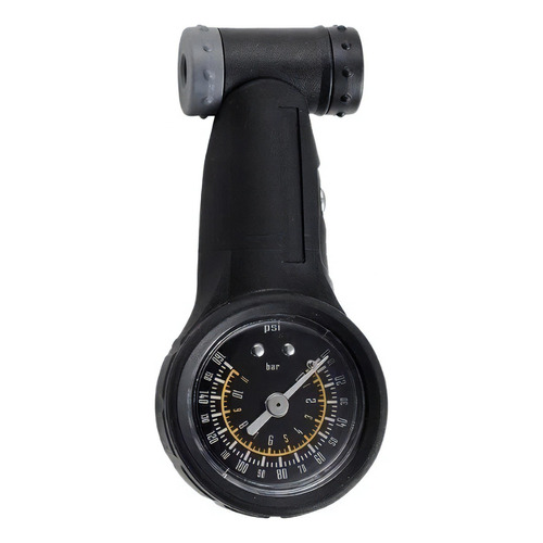 Bomba calibradora Giyo Gg-05, medidor de presión de neumáticos, color negro
