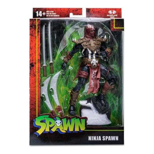 Figura Mcfarlane Toys Spawn Ninja 19 Cm De Altura