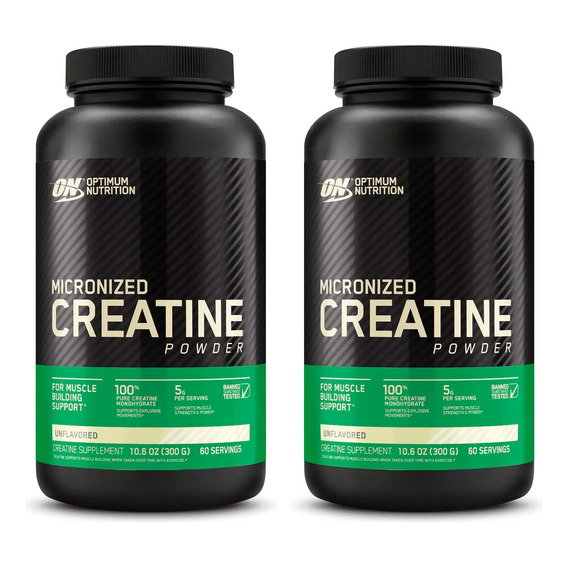 On Optimum Nutrition Kit X2 Creatina Micronizada 300g