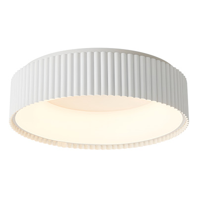 Plafon Led Zumo L 61cm Blanco Dimerizable Diseño Moderno