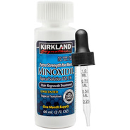 Minoxidil Kirkland 5% Solución Tópica 1 Mes De Tratamien Para La Regeneración Del Cabello Formulado Para Los Hombres , Aumenta El Volumen Capilar En La Zona De La Coronilla Para Un Cabello Mas Fuerte,