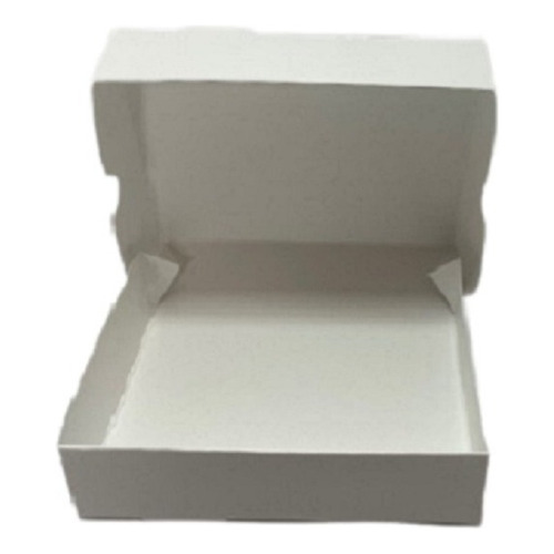 Caja Para Rebanada De Pastel 11.5x14x3.5 Cms 104 Unidades Color Blanco
