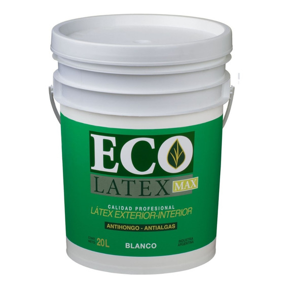 Ecolatex Pintura Latex Interior Exterior 20 L Tersuave Rex