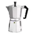 Cafetera Expresso Italiana Aluminio 12 Tazas Color Plateado