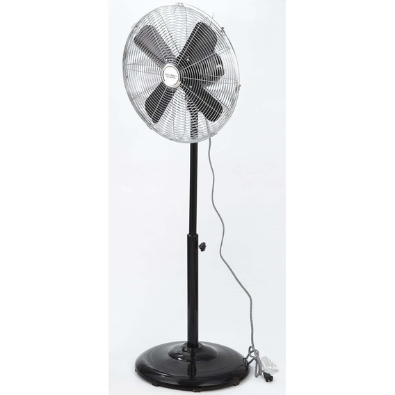 Ventilador Pedestal Ajuste De Altura 3 Velocidades