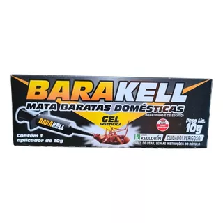 Mata Baratas Barakell Gel Baratinha Americana Germânica 10gr