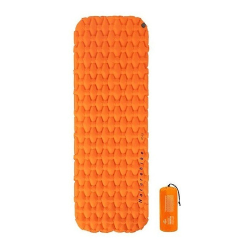 Colchoneta Inflable Ultraligera Compacta Ampliada Naturehike Color Naranja