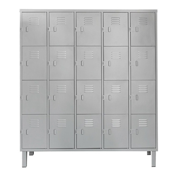 Lockers Casillero Metalico Nacional 5 Cuerpos 20 Puertas