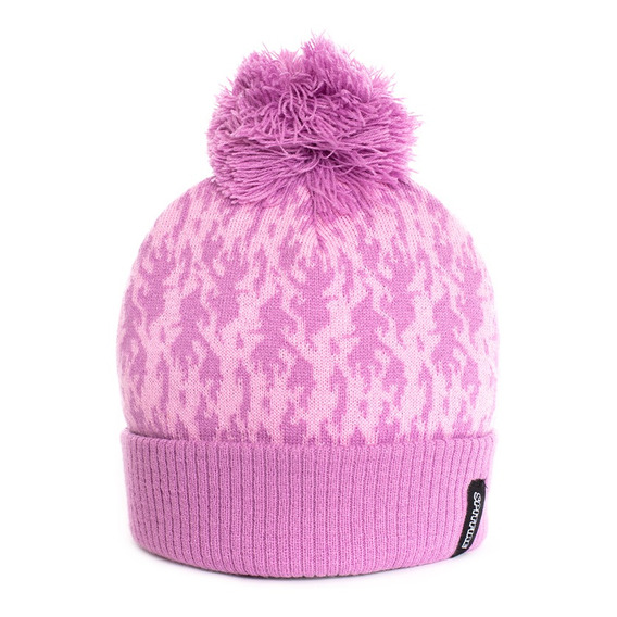 Gorro Beanie De Lana Spitfire Urban Pompom Rosa Pink