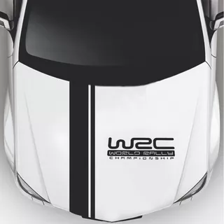 Calco Franjas + W2c Fia World Rally  Ploteo Autos 