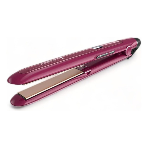 Plancha Para Cabello Marca Regmington Con Bloqueo De Placas Color Fucsia