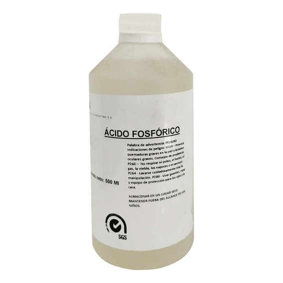 Acido Fosfórico 500 Ml 