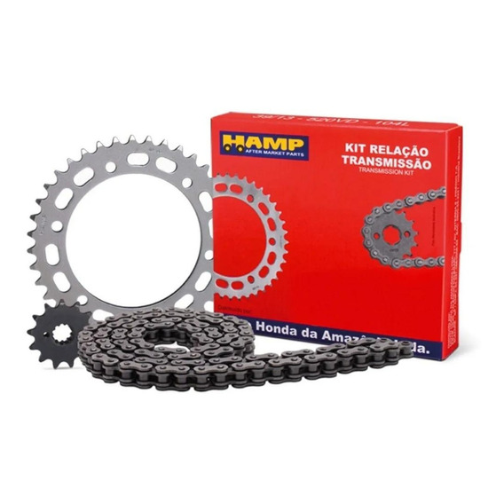 Kit Transmisión Honda Nxr 125 Bross / Xr 125l 428/54-17 Hamp