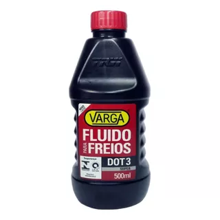 Fluido De Freio Varga Dot3 - Óleo Mineral 205ºc