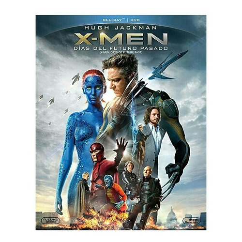 X-men Días Del Futuro Pasado Blu Ray+dvd Película Nuevo