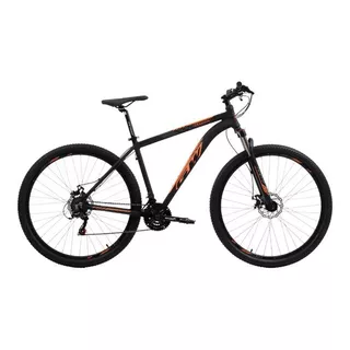 Mountain Bike Gw Scorpion R29 21v Frenos De Disco Mecánico Cambios Top Pull Color Negro/naranja