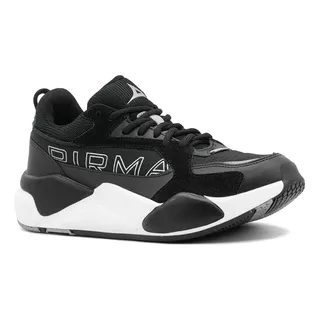 Tenis Pirma® Urbano Para Hombre Cronos Color Negro 23-28