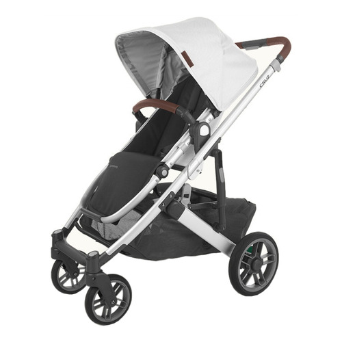 Carriola de paseo Uppababy Cruz V2 bryce con chasis color plata