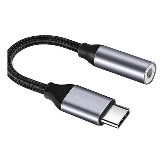 Adaptador Usb-c A 3.5mm Miniplug Trrs Soporta Llamadas