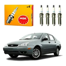  Jogo Velas Ngk Focus Sedan 1.6 2003 A 2008