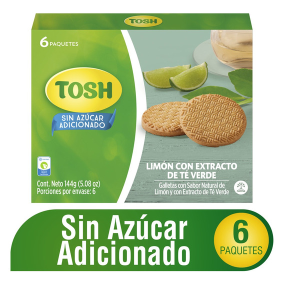 Galletas Tosh Sin Azucar Limón Con Ext - kg