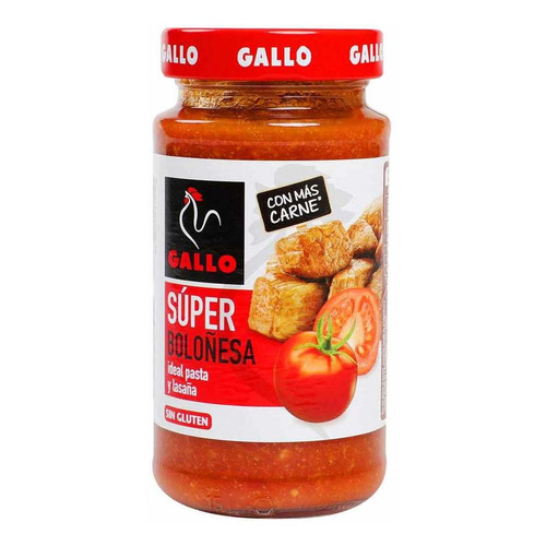 Salsa Gallo Para Pasta Super Boloñesa 400g